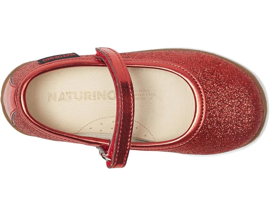 Балетки Naturino Pavia 2 для детей с застежкой на липучке и стелькой из кожи