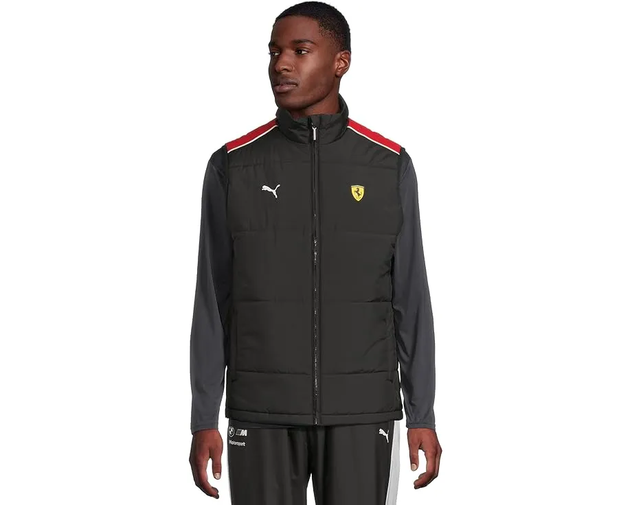 PUMA жилет Scuderia Ferrari Mt7 Padded с карманами и стойкой