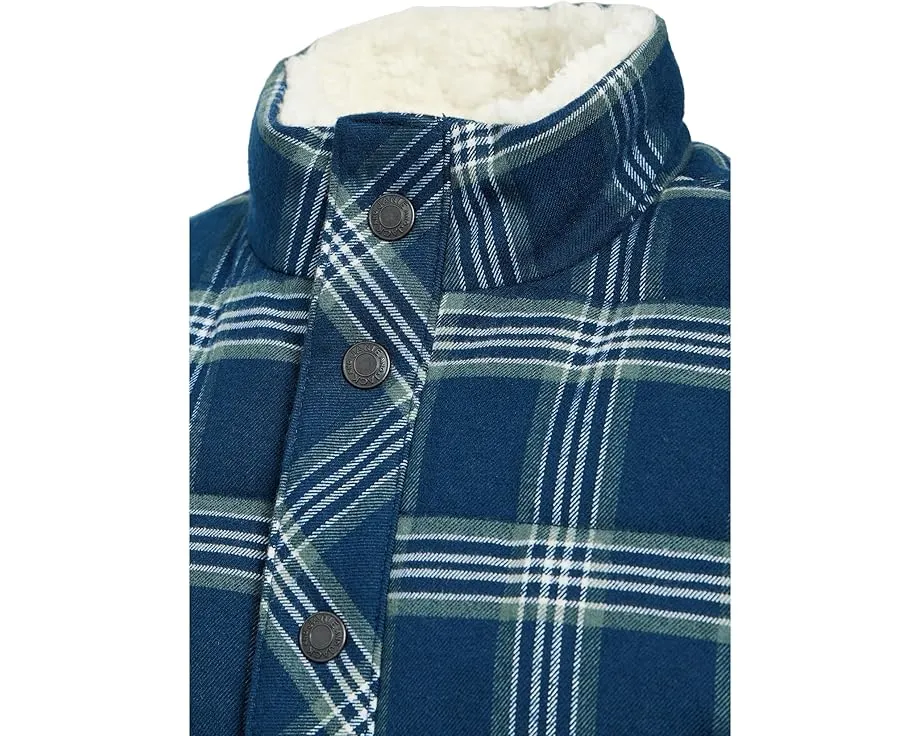 Детская стеганая жилетка Janie and Jack в клетку с начесом