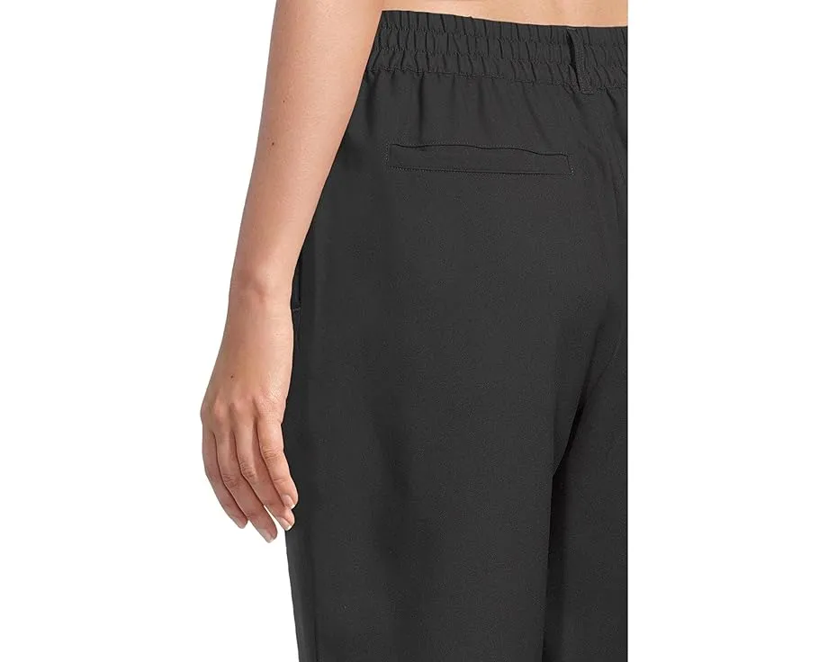 Beyond Yoga Брюки Status Tapered зауженные с поясом на пуговице