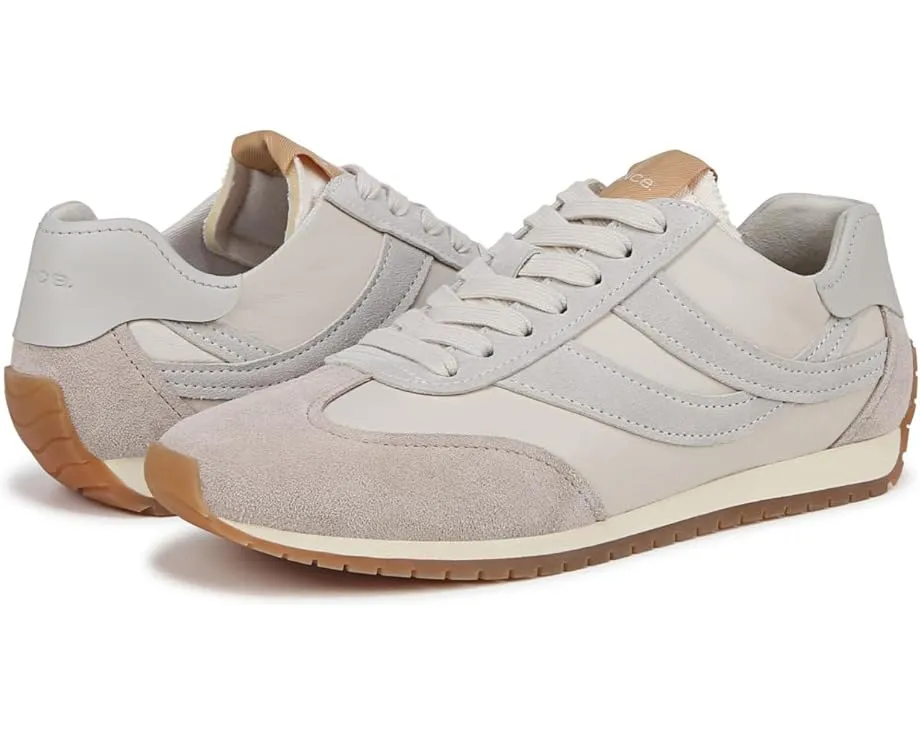 Кроссовки Vince Oasis Runner на шнуровке с мягкой стелькой и верхом из кожи