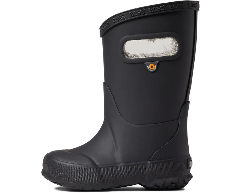 Детские резиновые сапоги Bogs Rain Boot Plush с искусственным мехом