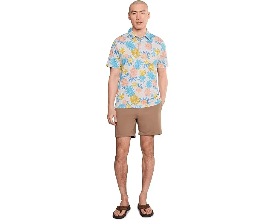 Поло Chubbies The Citrus Punch со вставками из спандекса