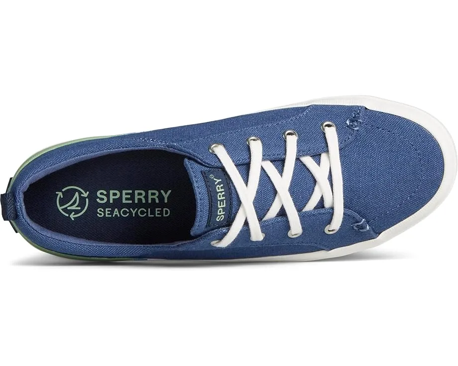 Кроссовки Sperry Crest Vibe Seasonal с текстильным верхом из переработанного хлопка