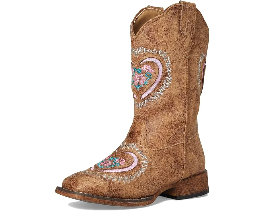 Ботильоны Lydia с вышивкой и стразами от Roper