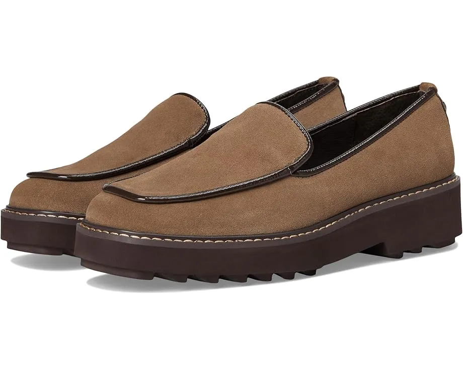 Donald Pliner Peggi массивные лоферы из замши с мягкой стелькой и кожаной подошвой