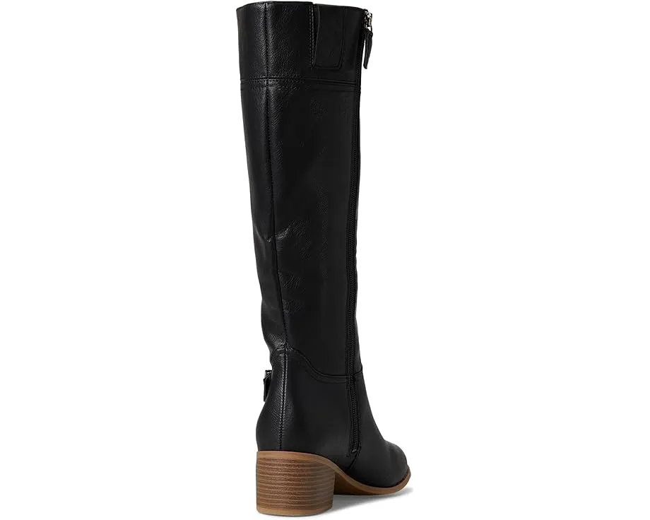 Высокие сапоги Dr. Scholl's Adeline Zip с боковой молнией и декоративной пряжкой