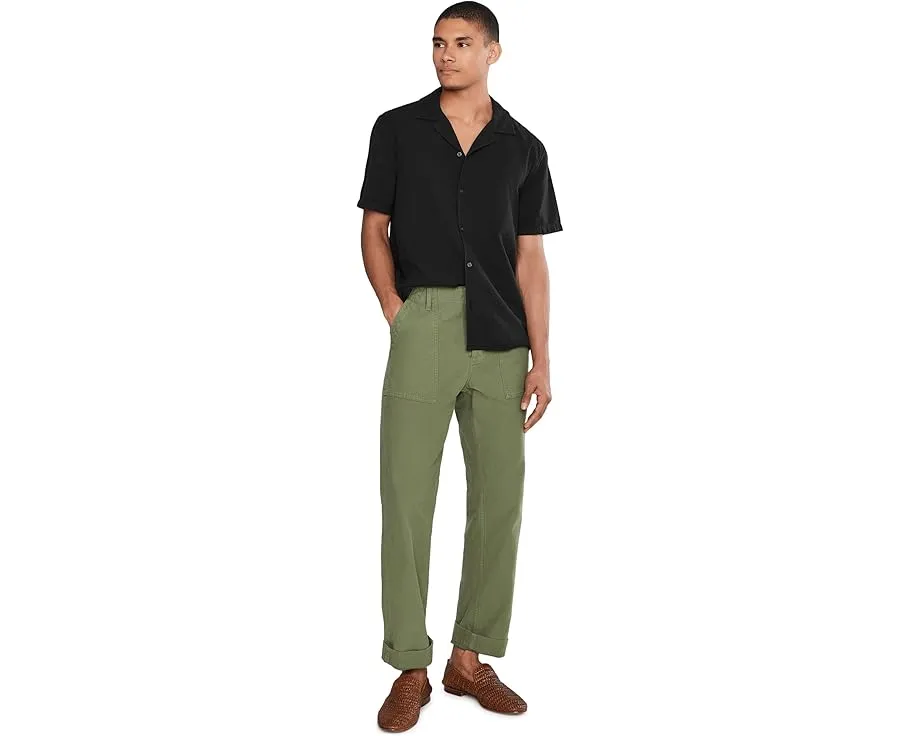 John Varvatos рубашка Dan с коротким рукавом и отложным воротником