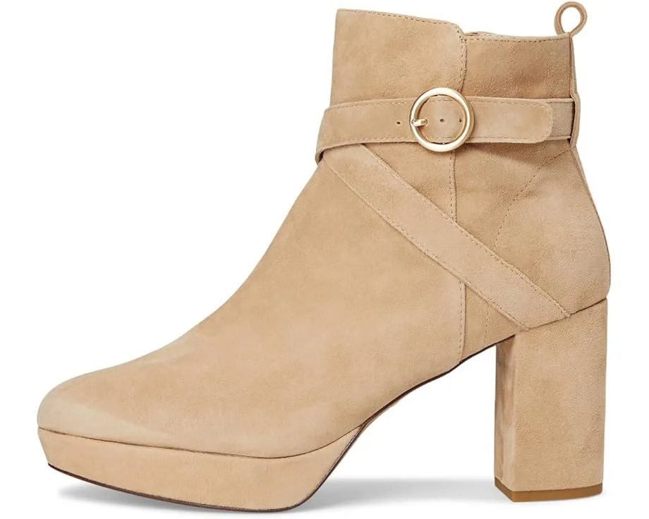 Pelle Moda ботинки Leyton из замши с платформой и ремешком на пряжке