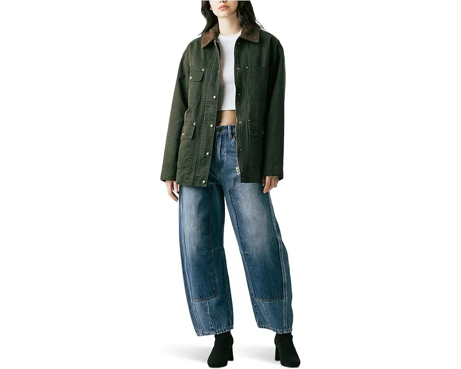 Куртка Blank NYC Catching A Break с покрытием и вельветовым воротником