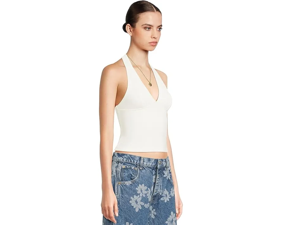 Топ Free People Still Here Halter с V-образным вырезом