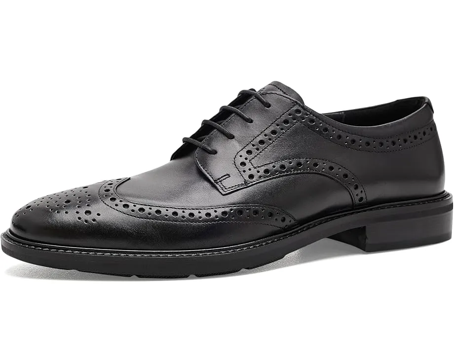 Оксфорды ECCO Prague Wingtip кожаные мужские