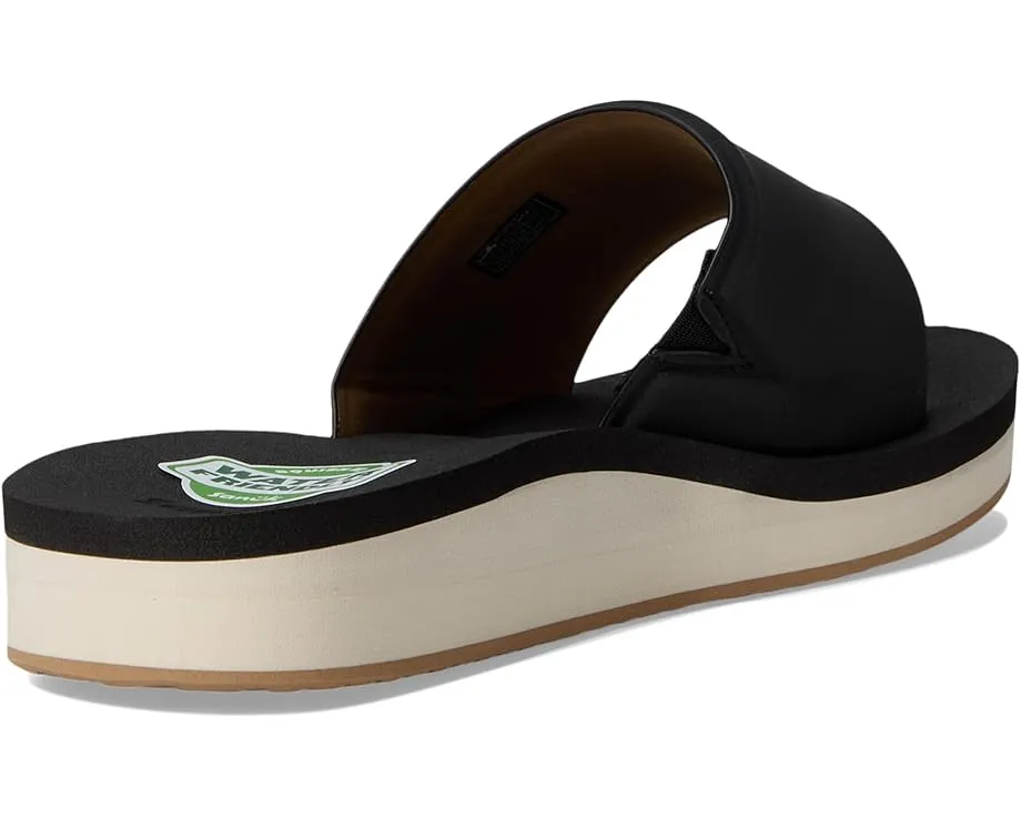 Сандалии Sanuk Highland Slide на платформе с поддержкой свода стопы и переработанной подошвой
