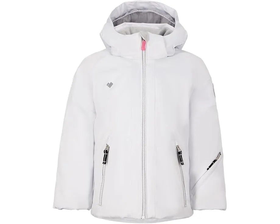 Детская куртка Roselet от Obermeyer с капюшоном и карманами на липучках