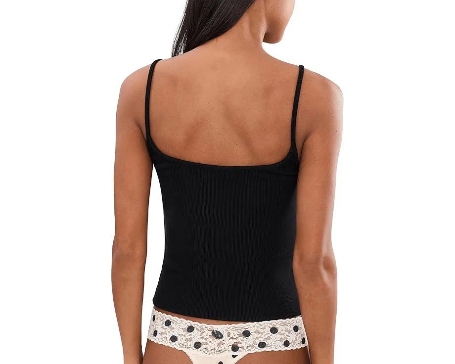 Трусы Hanky Panky из Supima хлопка с принтом и кружевным поясом