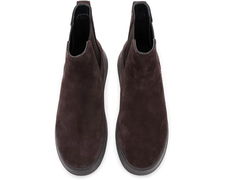 Chelsea-ботинки FitFlop F-Mode Stitch Warm из замши с технологией Microwobbleboard