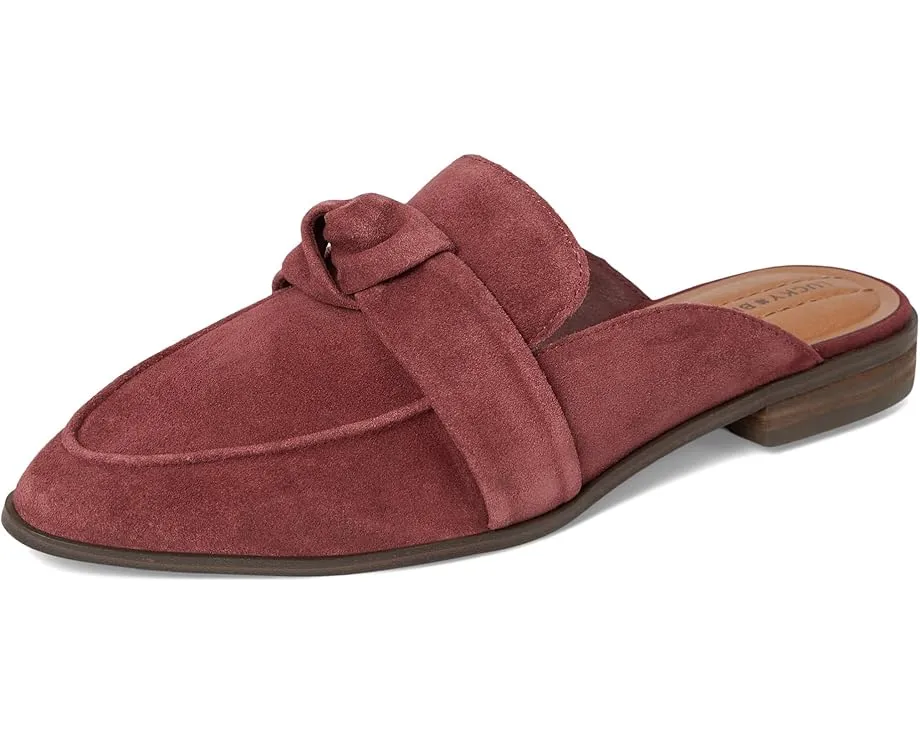 Мюли Lucky Brand Adenia из замши с узлом и резиновой подошвой