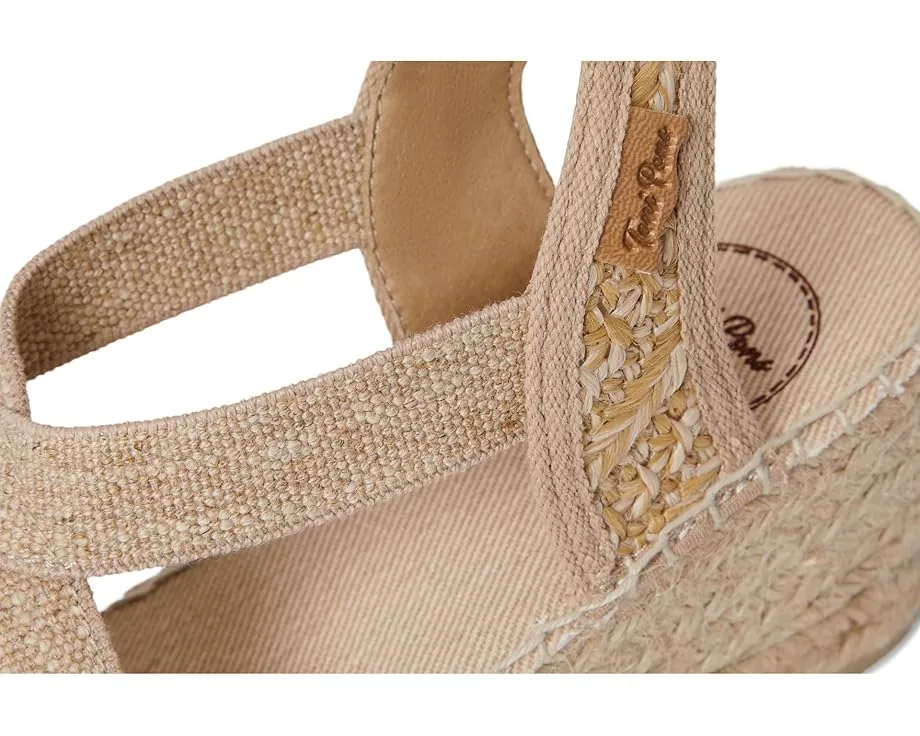 Босоножки Toni Pons Terra-NZ на танкетке с разноцветным дизайном