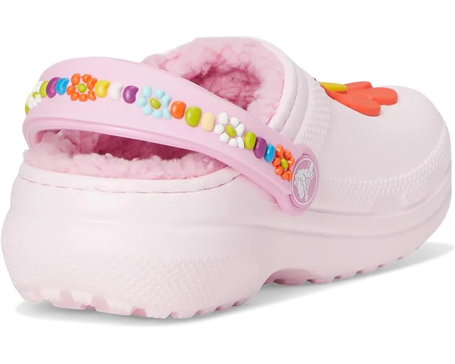 Детские кроксы Crocs Kids Classic Lined с меховой подкладкой