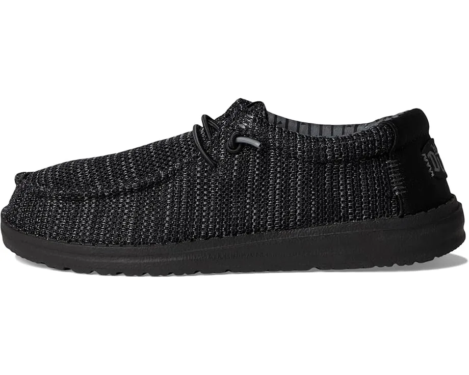 Детские слипоны Hey Dude Wally Stretch Sox с технологией Flex & Fold и съемной стелькой