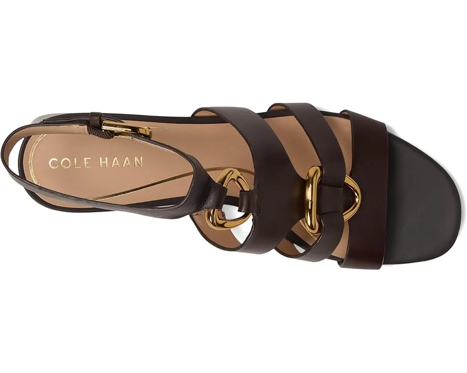 Cole Haan Сандалии Lyanna Link с ремешком на щиколотке и квадратным каблуком