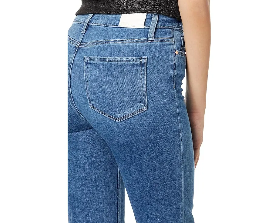 Джинсы Paige High-Rise Laurel Canyon 32 дюйма с эффектом поношенности