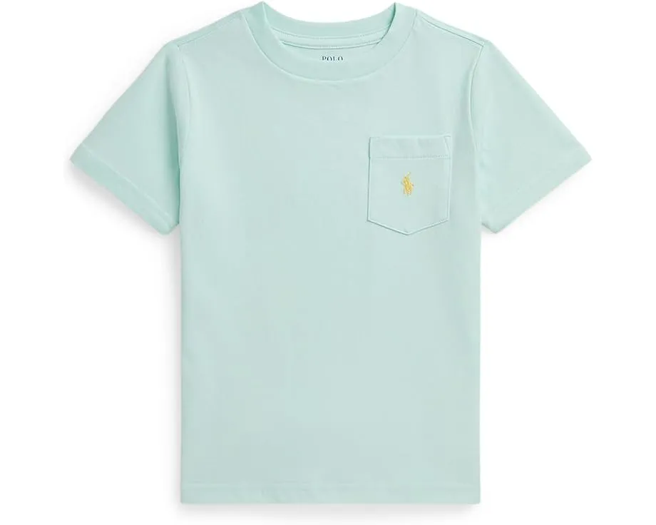 Детская футболка Polo Ralph Lauren из хлопкового джерси с карманом