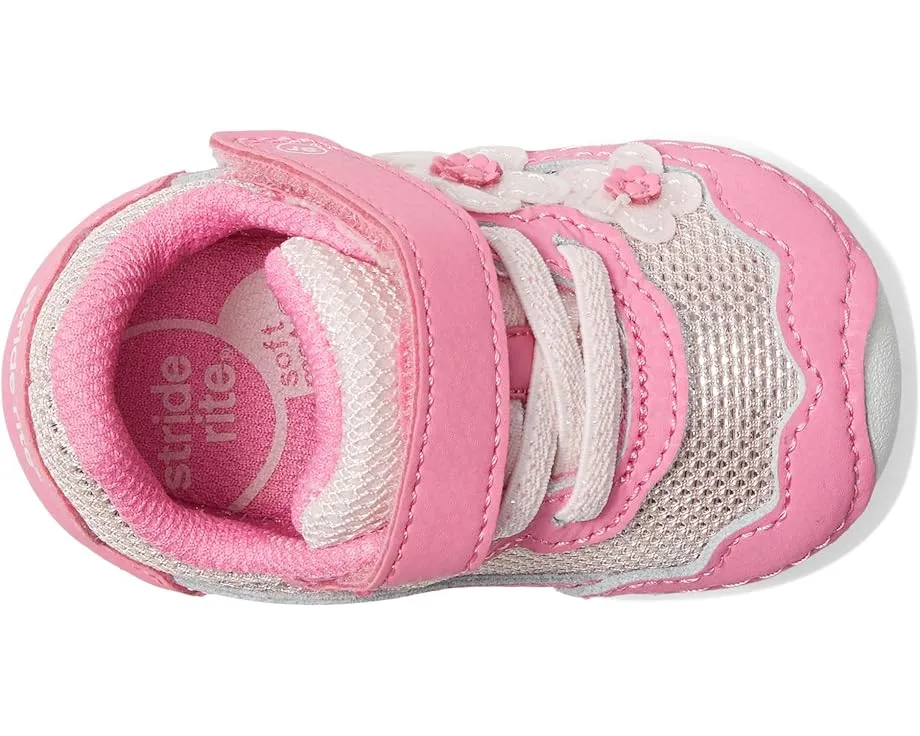 Кроссовки Stride Rite SM Rosa для малышей с цветочным принтом и технологией Soft Motion