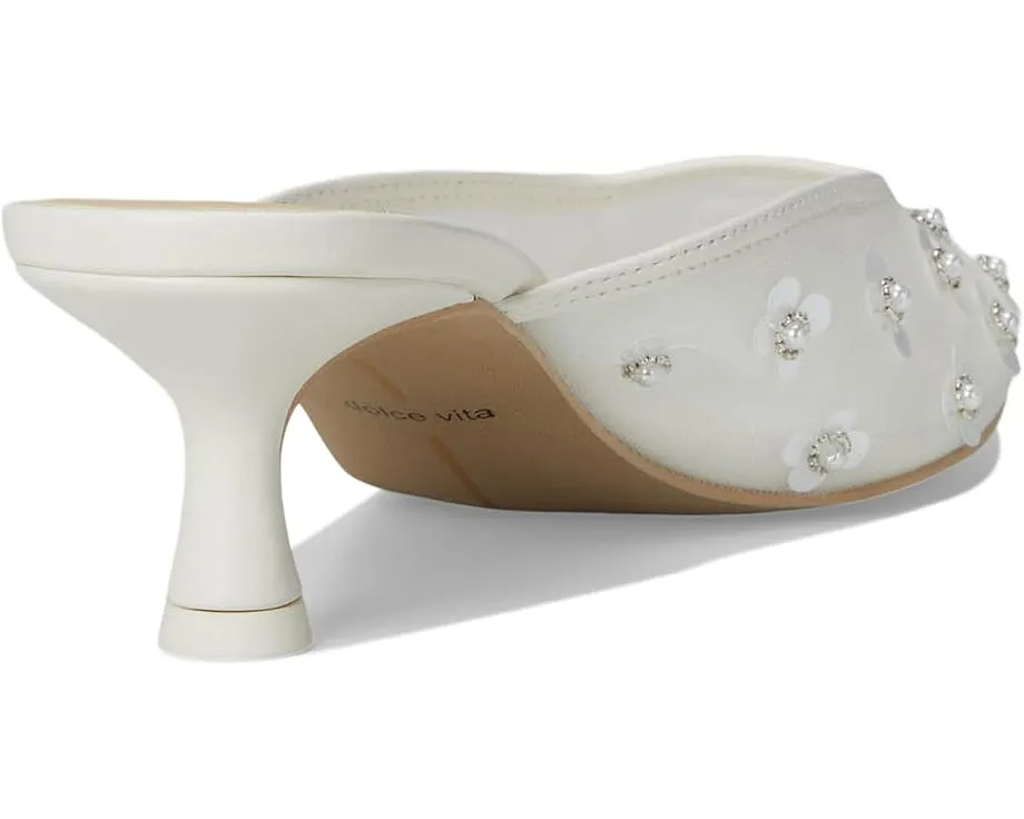 Туфли Clara Pearl с острым носком и декором из жемчуга