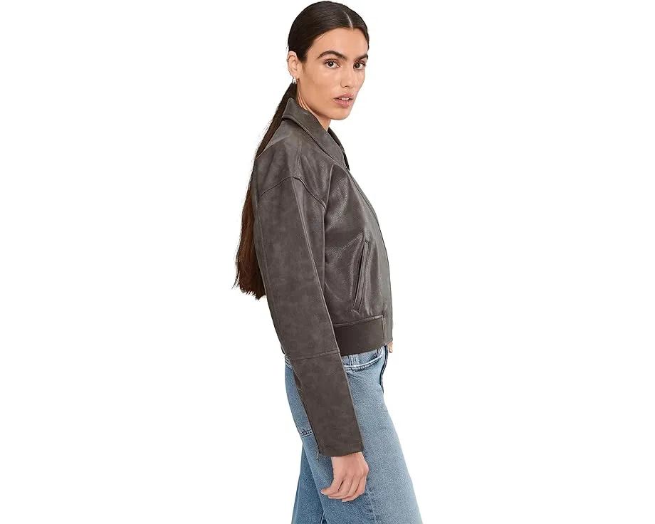 Куртка бомбер Levi's из искусственной кожи с отложным воротником