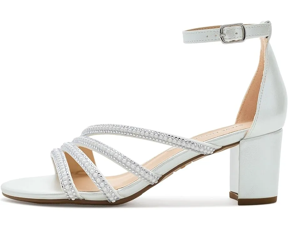 Детские сандалии Steve Madden Kids Haze с ремешками, украшенными стразами
