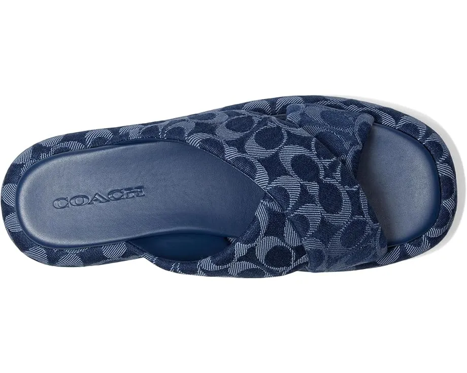 COACH Сандалии Penelope Signature C с перекрестными ремешками и логотипом