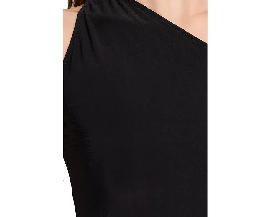 Топ Norma Kamali с одним плечом и облегающим кроем для вечерних образов