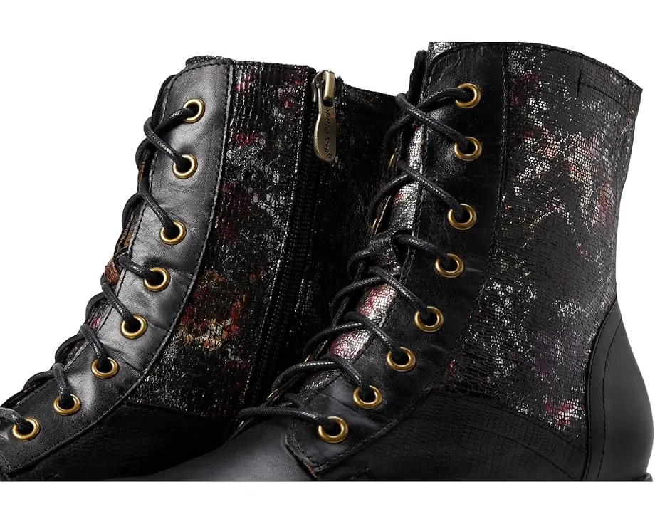 Ботильоны L'Artiste by Spring Step Marty-Met с металлическим эффектом и цветочным принтом