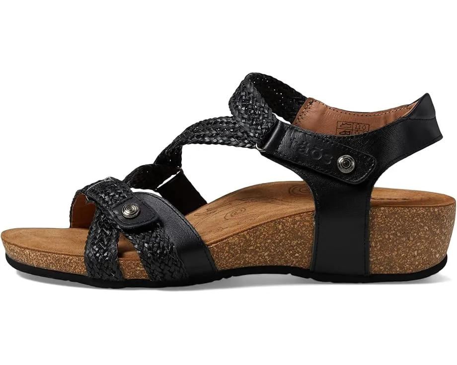 Кожаные сандалии Trulie с открытым носком и регулируемыми застежками