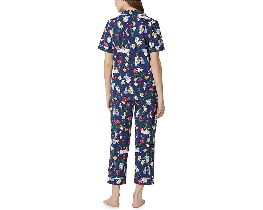 Пижамный комплект Bedhead PJs с короткими рукавами и укороченными брюками