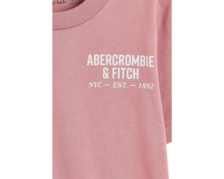 Футболка abercrombie kids с логотипом NYC Est 1892 Logo Tee