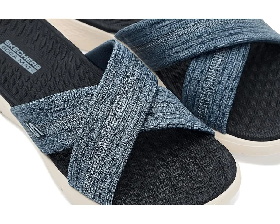 Весенние сандалии Skechers On-The-Go GOwalk Flex с пеной Memory Foam