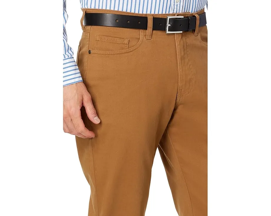 Брюки Johnston & Murphy Five-Pocket Pants из хлопка пима