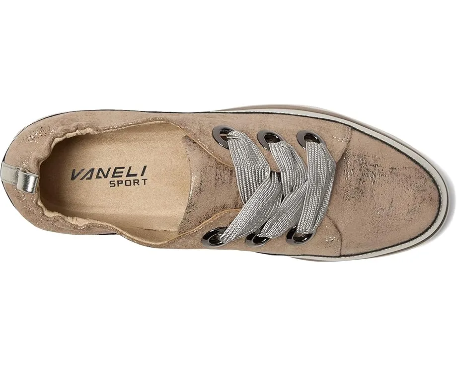 Кроссовки Quenda из кожи со шнуровкой и круглым носком Vaneli