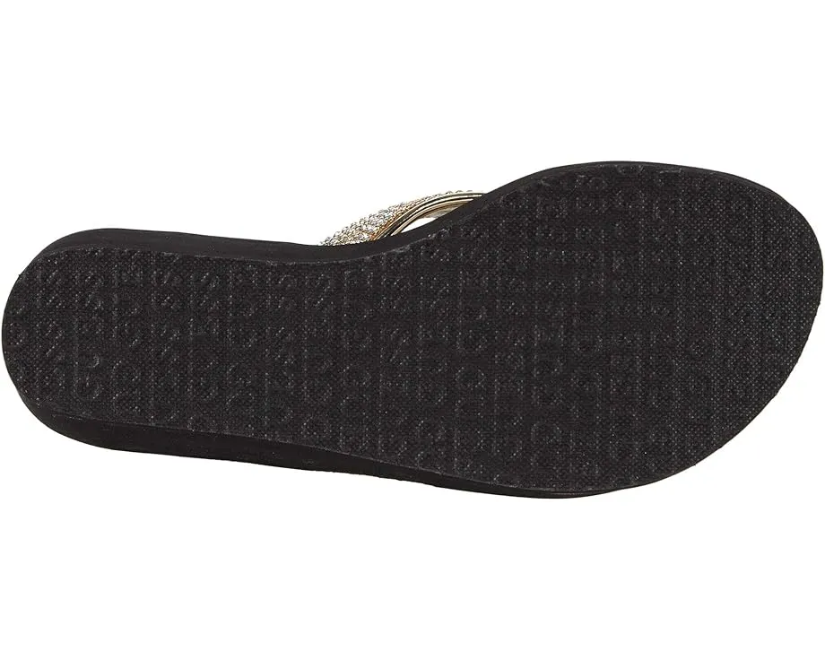 Сандалии GUESS Sarraly на платформе с металлическим декором и танкеткой