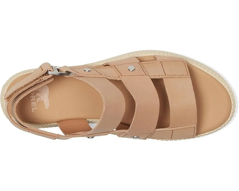 Сандалии SOREL Ona Ave™ Slingback Flat с ремешком на липучке и стелькой из ЭВА