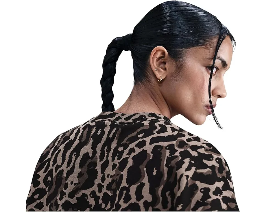 Nike Sportswear оверсайз худи из флиса Phoenix с принтом по всей поверхности