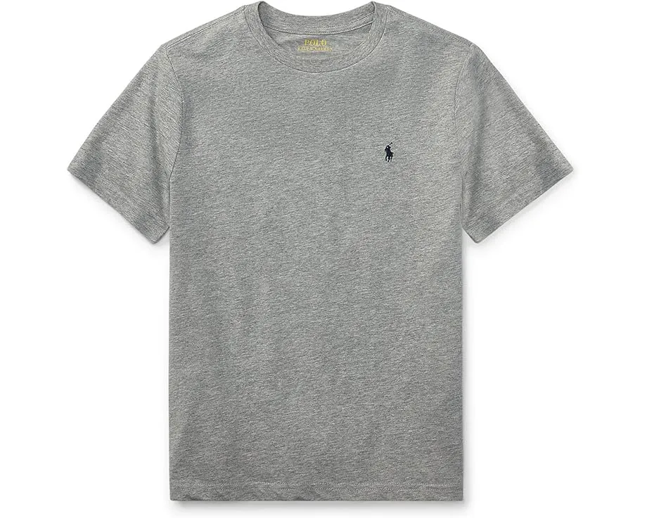 Футболка Polo Ralph Lauren Short Sleeve Jersey T-Shirt для подростков с круглым вырезом