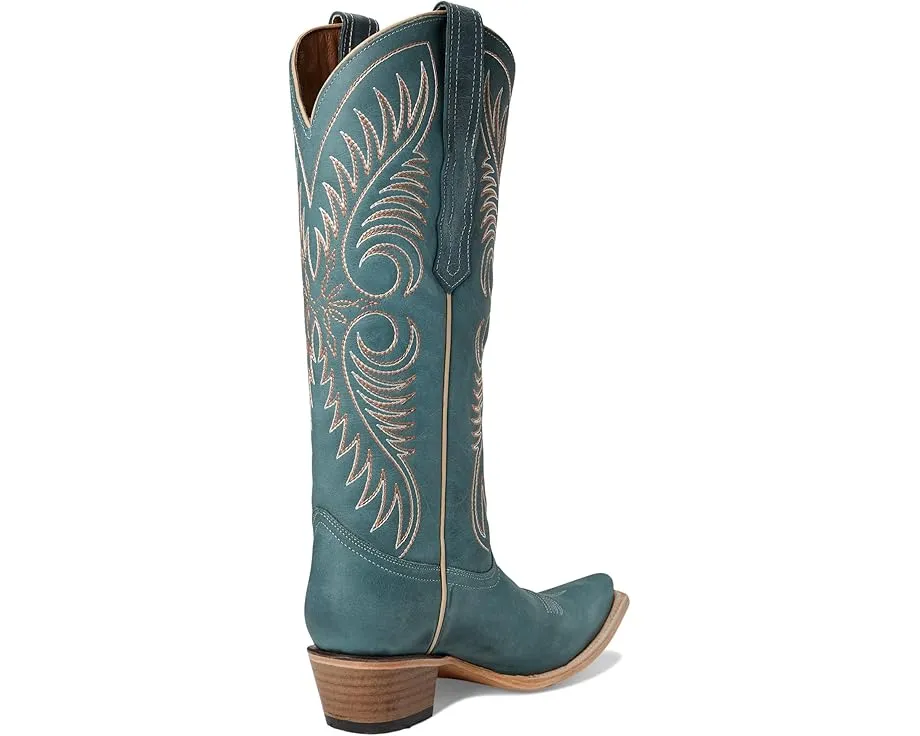 Corral Ковбойские сапоги L6120 с эффектом состаренной вышивкой и кубинским каблуком