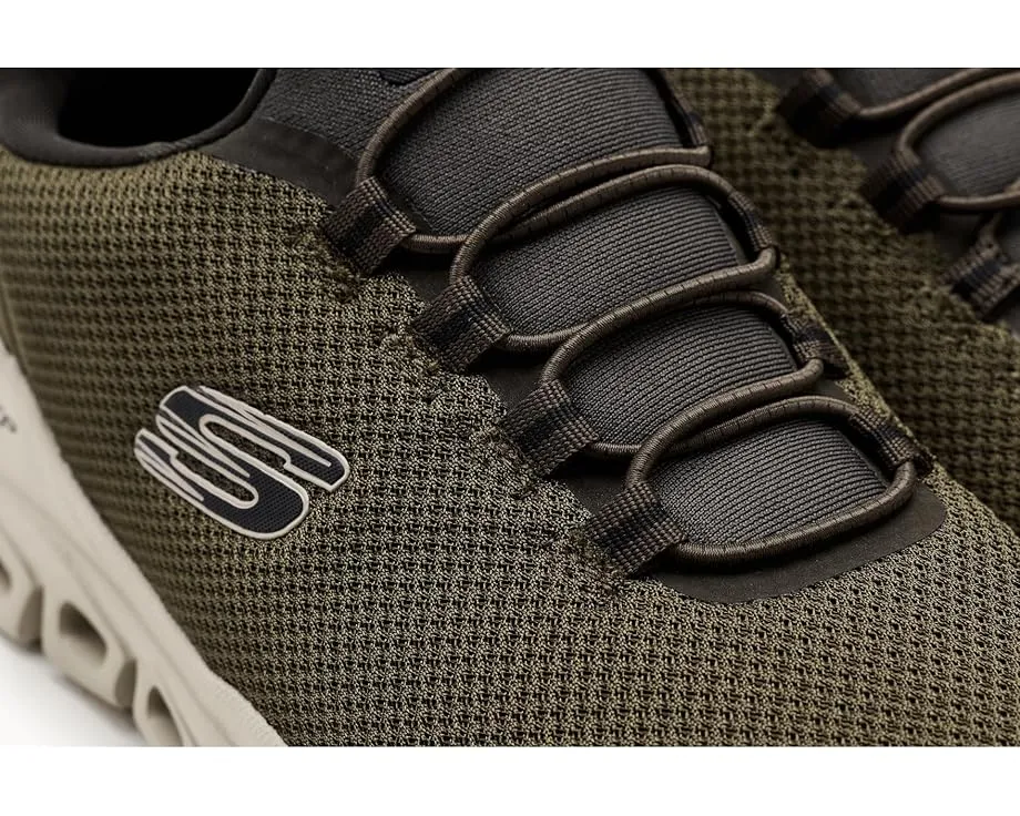 Эластичные кроссовки SKECHERS Glide-Step Noltek с геометрической подошвой