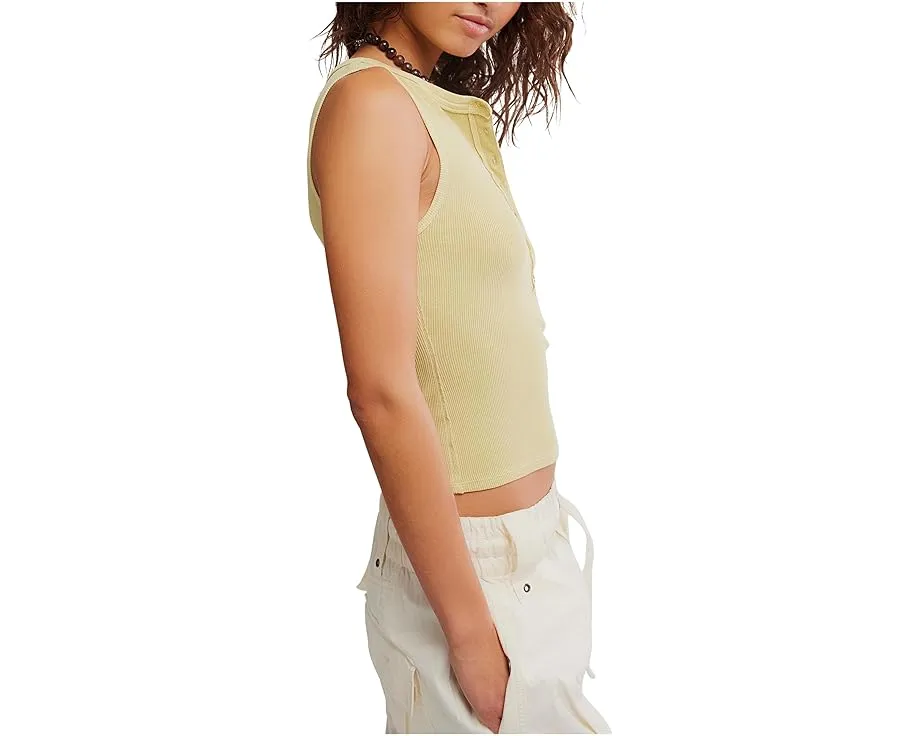 Free People Топ We The Free Jamie Henley из ребристой ткани