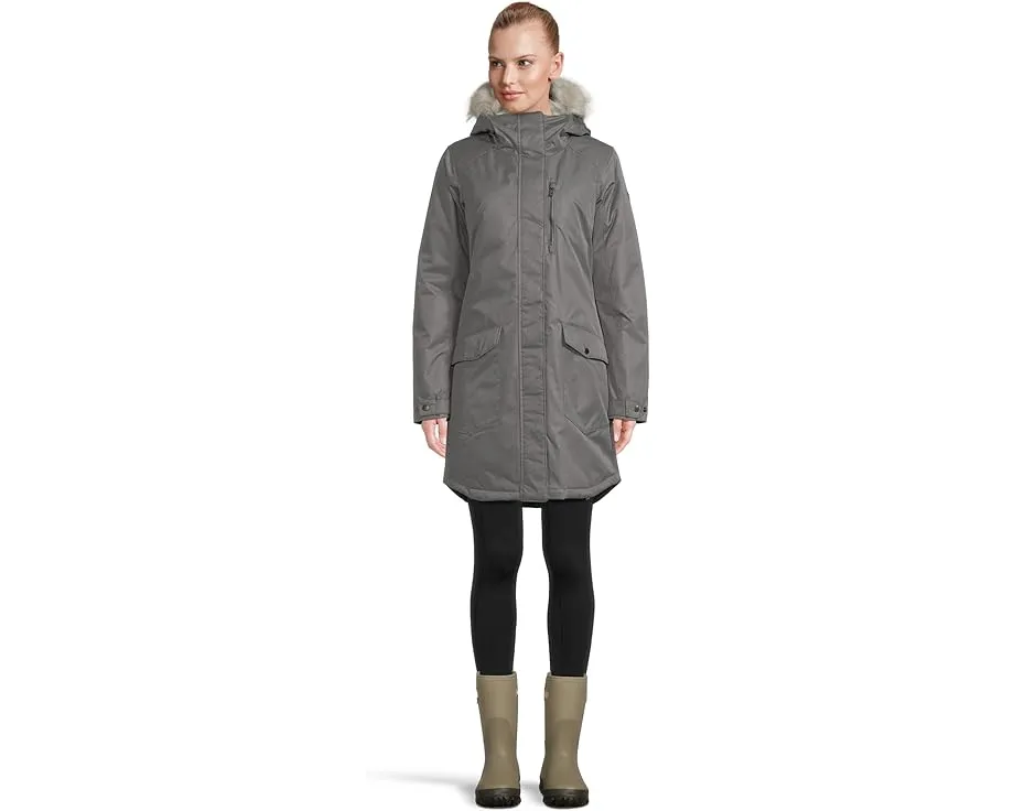 Columbia Suttle Mountain утепленная длинная куртка с технологией Omni Heat