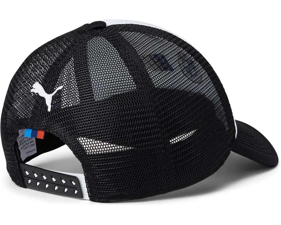 PUMA Кепка BMW M Motorsport Trucker из переработанных материалов с брендингом