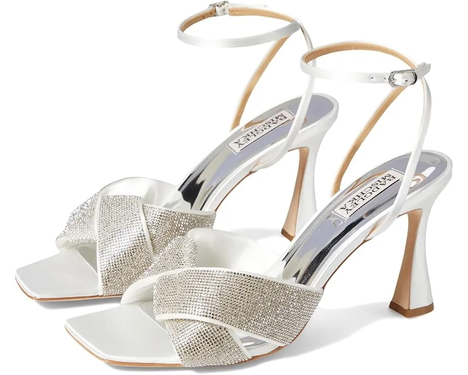 Босоножки на шпильке Badgley Mischka Brinlee с квадратным носком и стразами